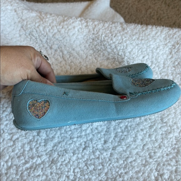 I Heart UGG Belle Blue Mocassin Size 6 NWOT - Picture 5 of 8